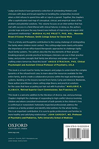 Overcoming Parent-Child Contact Problems: Family-Based Interventions for Resistance, Rejection, and Alienation