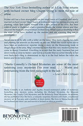 Nipped in the Bud (An Orchard Mystery) — back cover