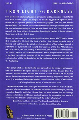 From Light Into Darkness: The Evolution of Religion in Ancient Egypt
