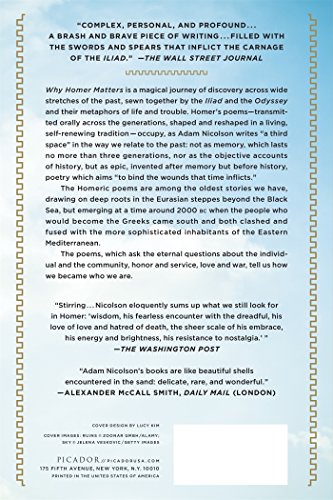 Why Homer Matters: A History — back cover