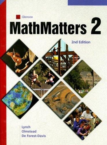 MathMatters: Book 2, Student Edition