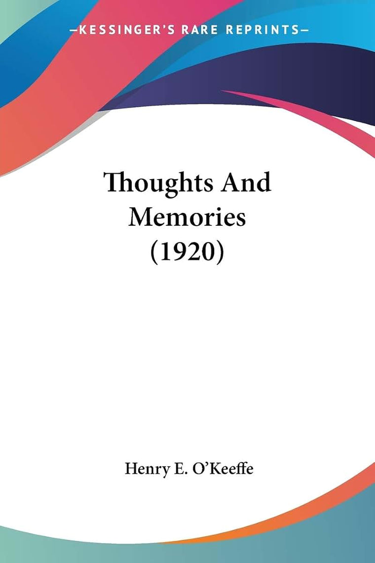 Thoughts And Memories (1920)