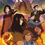 The Legend of Korra Series 7-book Set Collection (Turf Wars Part 1-3, Ruins of the Empire Part 1-3, Patterns in Time)
