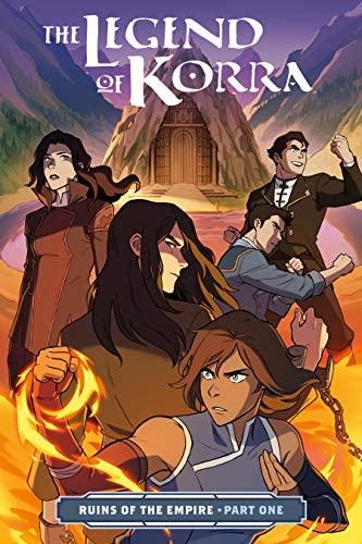 The Legend of Korra Series 7-book Set Collection (Turf Wars Part 1-3, Ruins of the Empire Part 1-3, Patterns in Time)