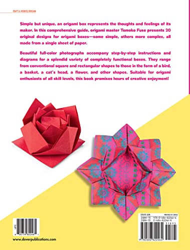 Amazing Origami Boxes by Fuse, Tomoko