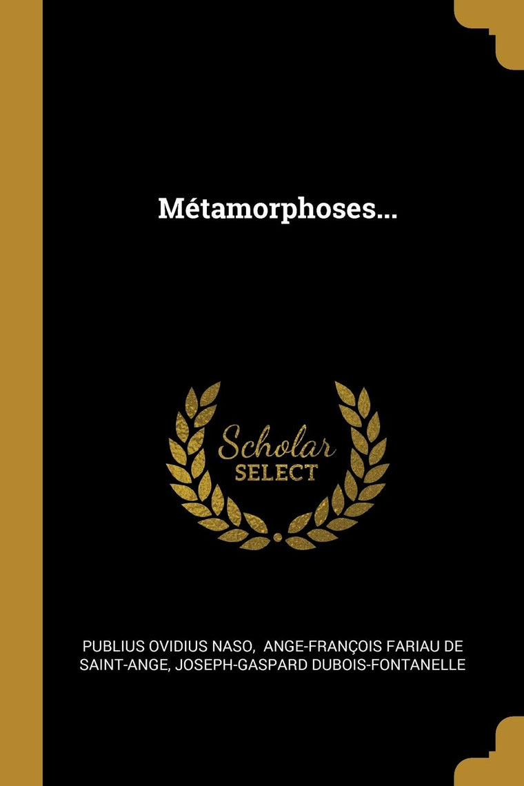 Métamorphoses... (French Edition)