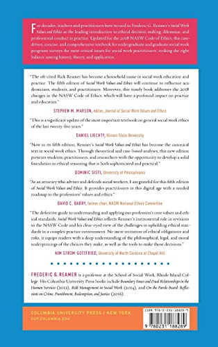 Social Work Values and Ethics (Foundations of Social Work Knowledge)