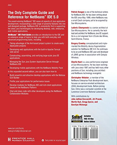 Netbeans Ide Field Guide: Developing Desktop, Web, Enterprise, And Mobile Applications