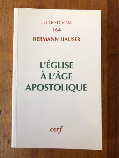 L'Eglise  l'ge apostolique
