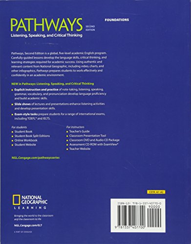 Pathways: Listening, Speaking, and Critical Thinking Foundations