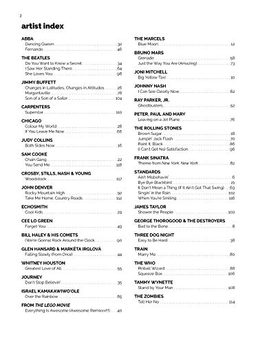 Alfred's Easy Ukulele Songs -- Rock & Pop: 50 Hits from Across the Decades