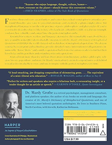 Metaphors Be with You: An A to Z Dictionary of History's Greatest Metaphorical Quotations
