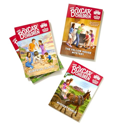 The Boxcar Children Mysteries Boxed Set 1-4: The Boxcar Children; Surprise Island; The Yellow House; Mystery Ranch