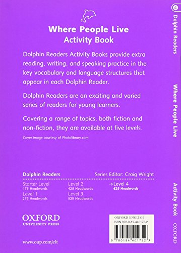 Dolphin Readers: Level 4: 625-Word VocabularyWhere People Live Activity Book