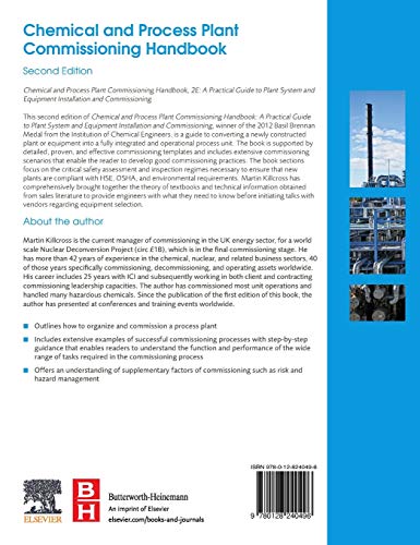 Chemical and Process Plant Commissioning Handbook: A Practical Guide to Plant System and Equipment Installation and Commissioning
