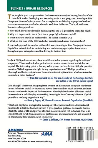 Investing in Your Company's Human Capital: Strategies to Avoid Spending Too Little -- or Too Much