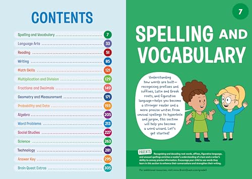 Brain Quest Workbook: 5th Grade Revised Edition