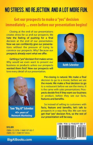 Pre-Closing for Network Marketing: "Yes" Decisions before the Presentation