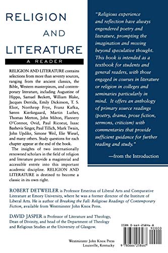 Religion and Literature: A Reader