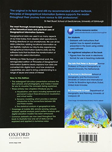 Principles of Geographical Information Systems