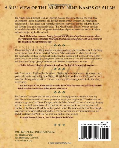 Physicians of the Heart: A Sufi View of the Ninety-Nine Name