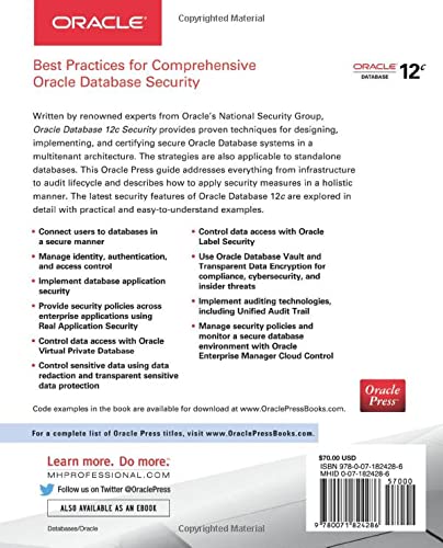 Oracle Database 12c Security