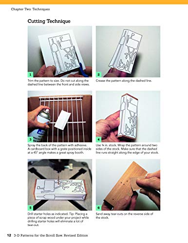 3-D Patterns for the Scroll Saw, Revised Edition: Time-Saving Tips & Ready-to-Cut Patterns for 44 Unique Projects (Fox Chapel Publishing)
