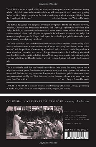 Winged Faith: Rethinking Globalization and Religious Pluralism through the Sathya Sai Movement