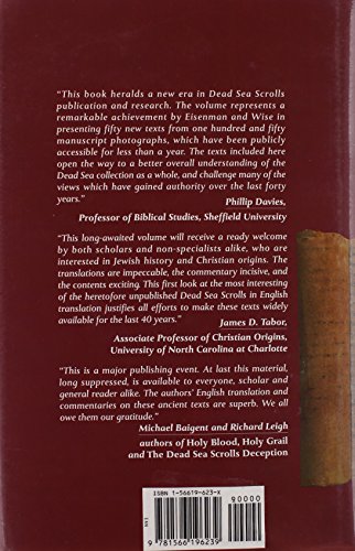 The Dead Sea Scrolls Uncovered: The First Complete Translation and Interpretation of 50 Key Documents Withheld for Over 35 Years