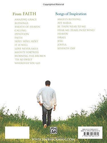 Jim Brickman -- Faith and Songs of Inspiration, Vol 4: Piano/Vocal/Chords (The Essential Jim Brickman, Vol. 4)