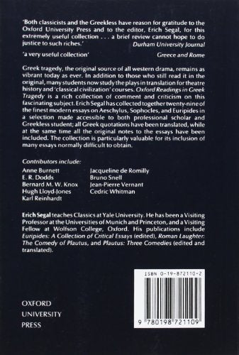 Oxford Readings in Greek Tragedy