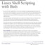 Linux Shell Scripting with Bash