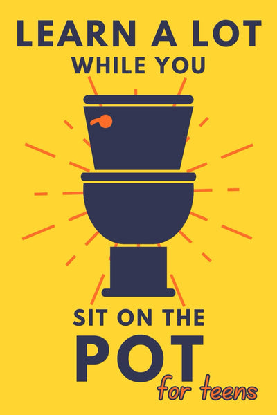 Learn A Lot While You Sit On The Pot For Teens: Funny Bathroom Reader - Trivia, Mysteries, And Fun Facts For Teenagers (Alex Smart's Bathroom Readers)