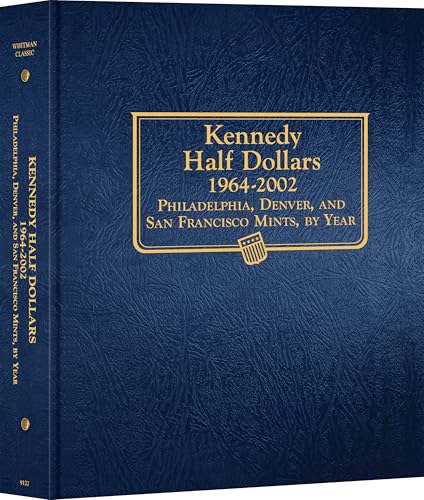 Whitman Classic® Coin Album - Kennedy Half Dollars Volume #1: 1964-2002 (P, D, & S Mints)