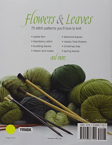 Flowers & Leaves: 70 Stitch Patterns You'll Like to Knit-Eye