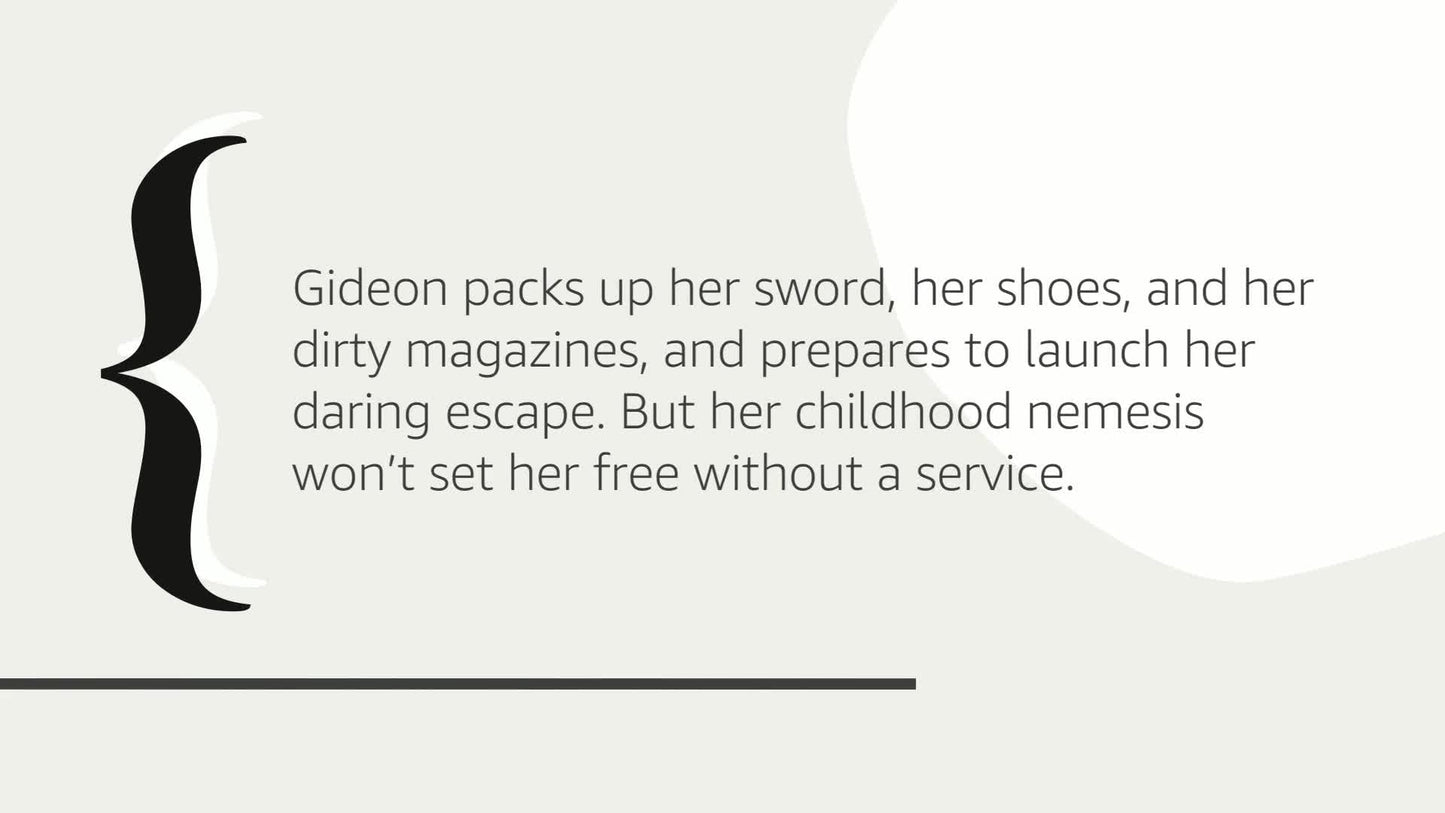 Gideon the Ninth (The Locked Tomb Series, 1) by Tamsyn Muir