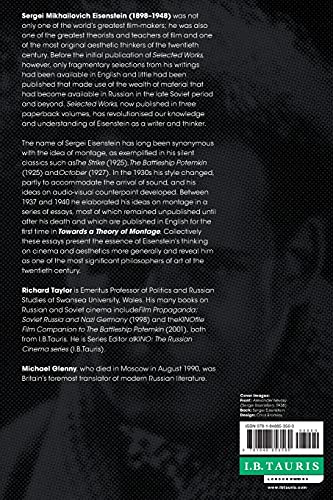 Towards a Theory of Montage: Sergei Eisenstein Selected Works, Volume 2