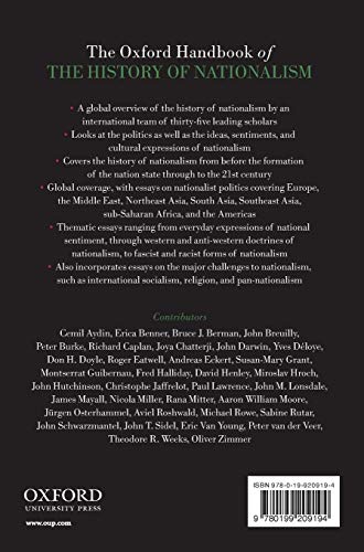 The Oxford Handbook of the History of Nationalism (Oxford Handbooks)