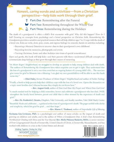 Remembering My Grandparent: A Kid's Own Grief Workbook in the Christian Tradition