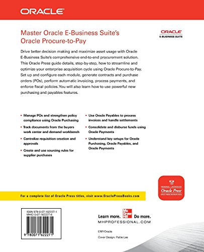 Oracle Procure-to-Pay Guide (Oracle Press)