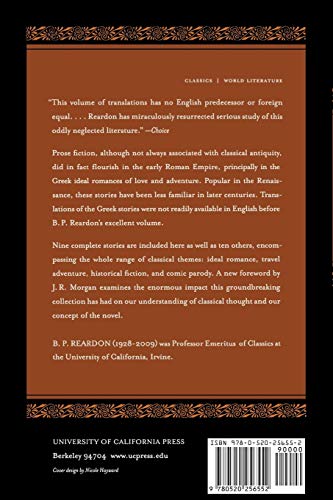 Collected Ancient Greek Novels
