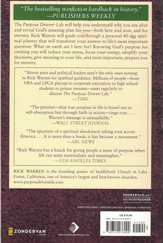 The Purpose Driven® Life: What on Earth Am I Here For?