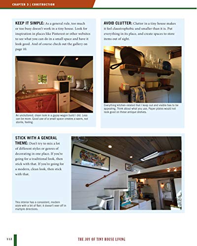 The Joy of Tiny House Living: Everything You Need to Know Before Taking the Plunge (Creative Homeowner) How-To Manual of Practical Considerations for Building, Owning & Living in a Tiny Home on Wheels