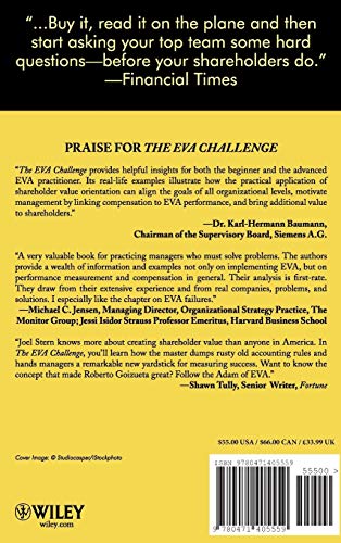 The EVA Challenge: Implementing Value Added Change in an Organization