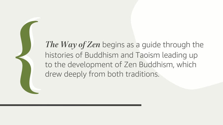 The Way of Zen — back cover