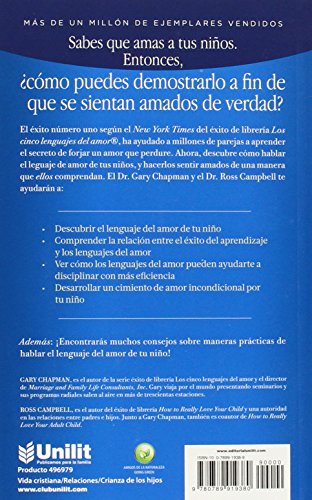 Los cinco lenguajes del amor de los nios/ The Five love languages for children (Spanish Edition)