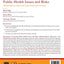 Management of Emerging Public Health Issues and Risks: Multidisciplinary Approaches to the Changing Environment