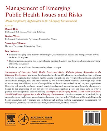 Management of Emerging Public Health Issues and Risks: Multidisciplinary Approaches to the Changing Environment