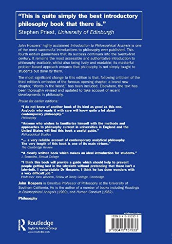 An Introduction to Philosophical Analysis