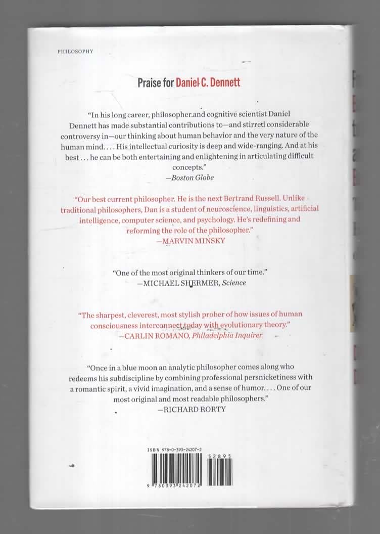 From Bacteria to Bach and Back: The Evolution of Minds — back cover